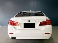 BMW 520i LUXURY LCI สีขาวเบาะสีน้ำตาลมอคค่าModel year 2014 รูปที่ 14